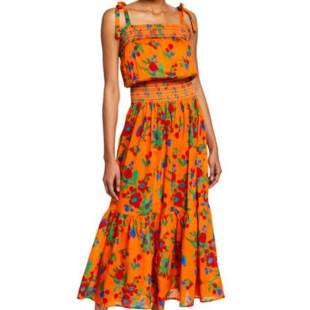 Tory Burch Floral Toucan Dress